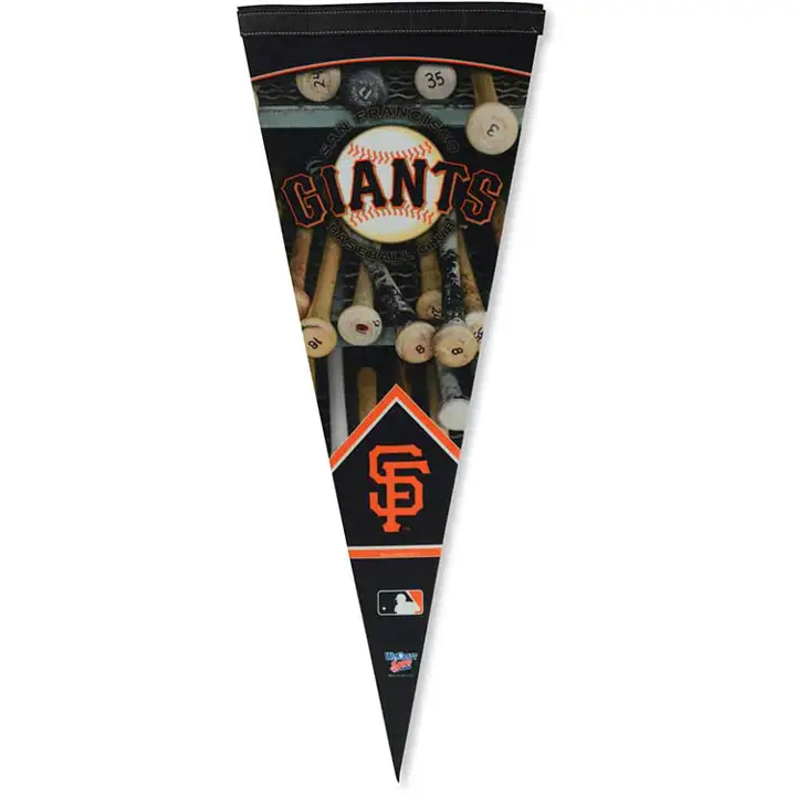 Fanion de qualité supérieure SF GIANTS 12x30
