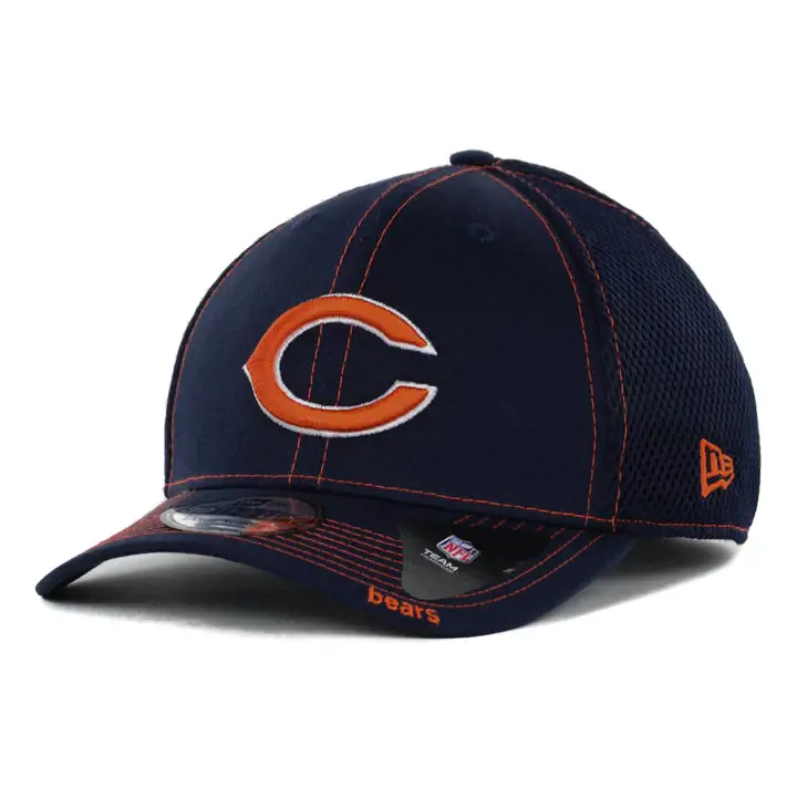 Casquette BEARS Neo 39THIRTY NFL bleu marine