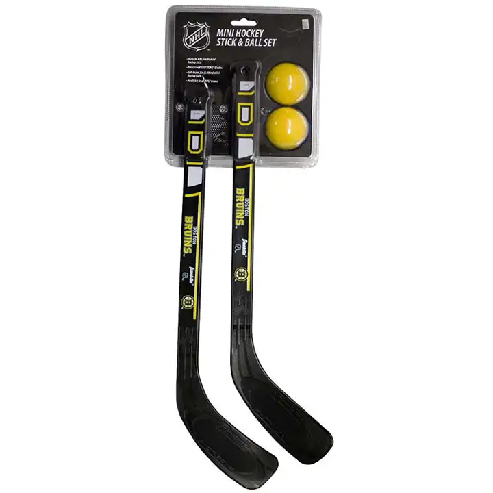 Ensemble de mini-crosses de hockey Bruins - Paquet de 2