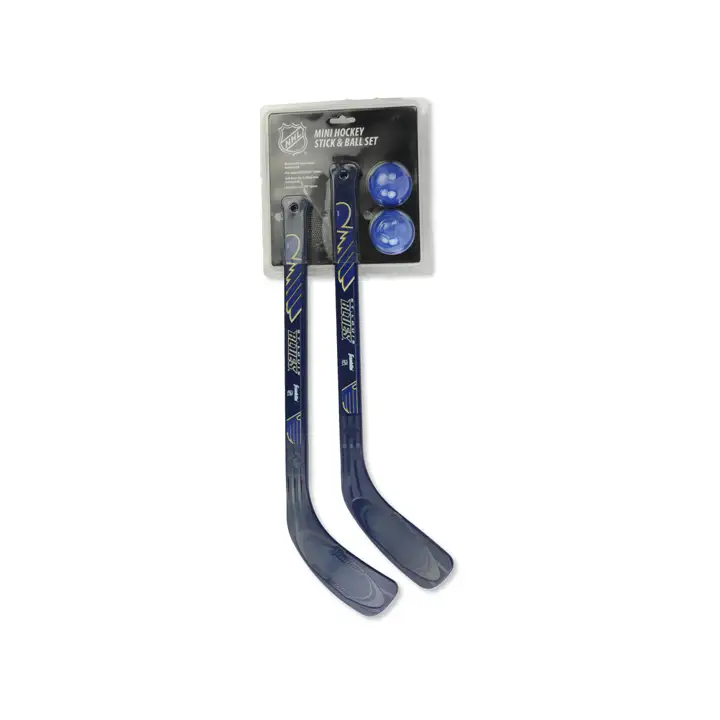 Ensemble de bâtons de hockey des Blues - paquet de 2 - mini