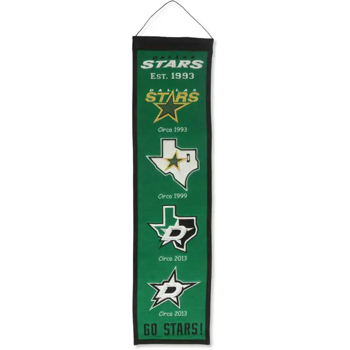 Bannières commémoratives des Stars de Dallas