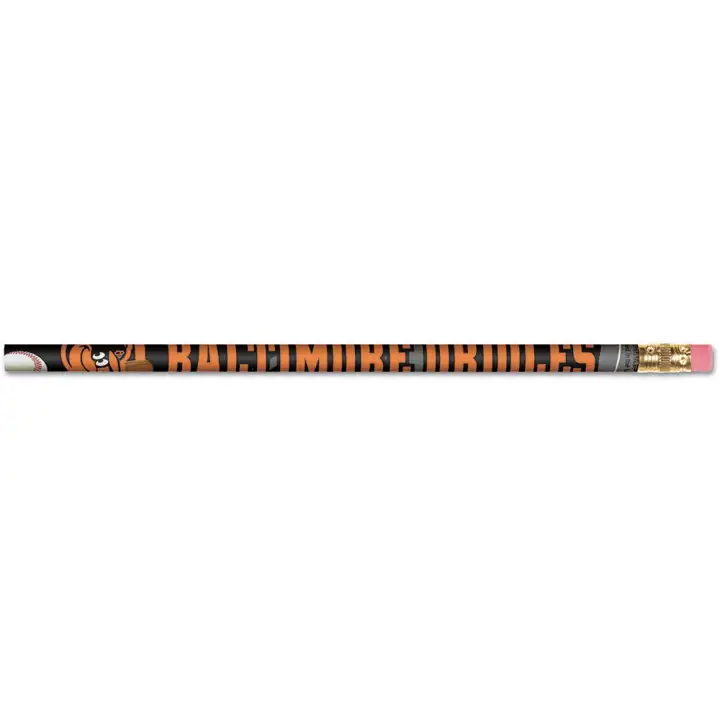 Crayons en paquet de 6 Orioles TÊTE D'OISEAU