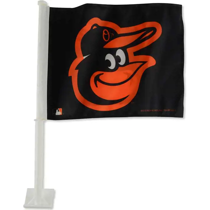 Drapeau de voiture Orioles RICO TÊTE D'OISEAU