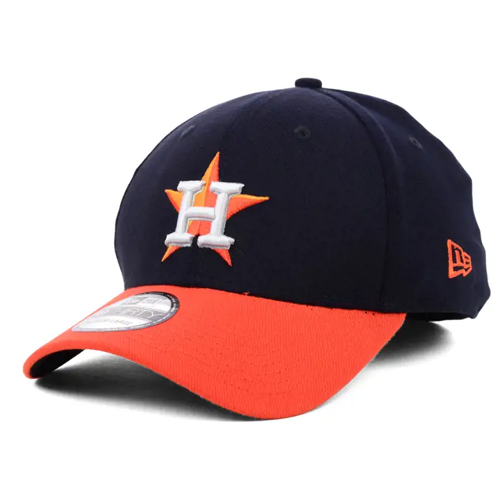 "Casquette ASTROS Team Classic 39THIRTY \"H\"/ÉTOILE marine/orange"