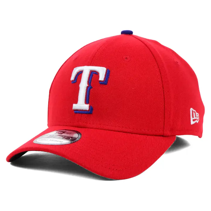 "Casquette TX RANGERS Team Classic 39THIRTY \"T\" rouge"