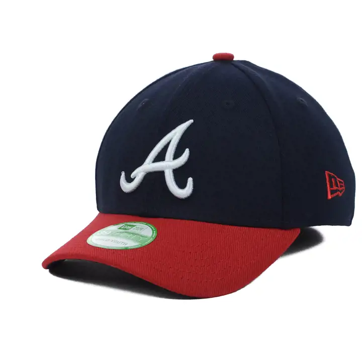 Casquette 39THIRTY "A" BRAVES Jr Team Classic marine/rouge