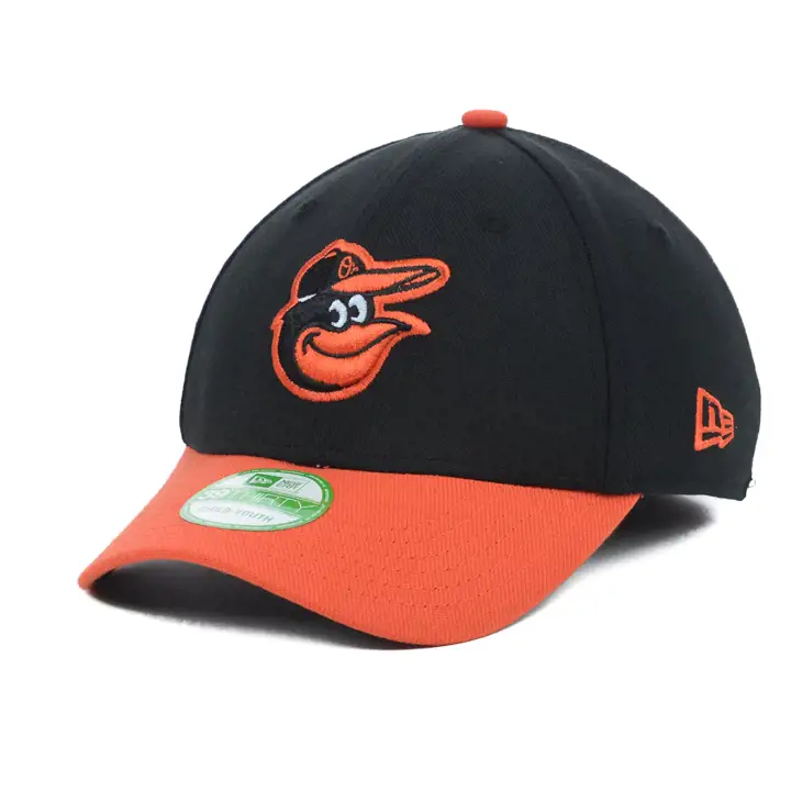 Casquette Orioles Jr Team Classic 39THIRTY BIRD noire/orange
