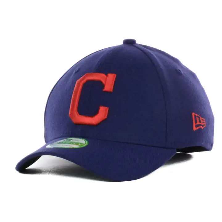 "INDIANS Jr Team Classic Casquette ajustée 39THIRTY « C » marine"