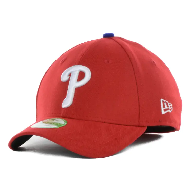 Casquette PHILLIES Jr Team Classic 39THIRTY rouge avec le logo « P »