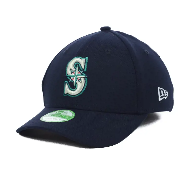 "Casquette Mariners Jr Team Classic 39THIRTY « S » bleu marine"