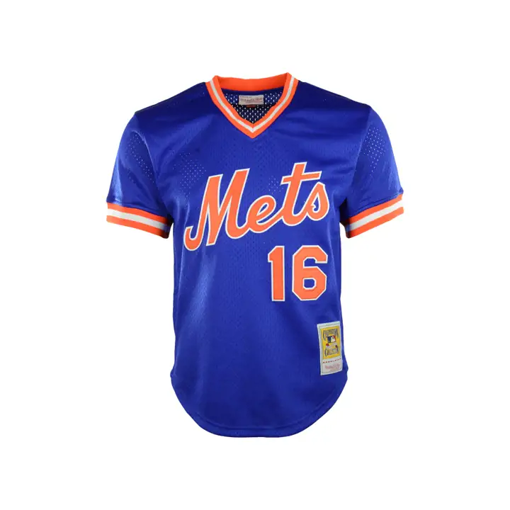 METS MLB M&N Auth BP Maillot Mesh Gooden rbl