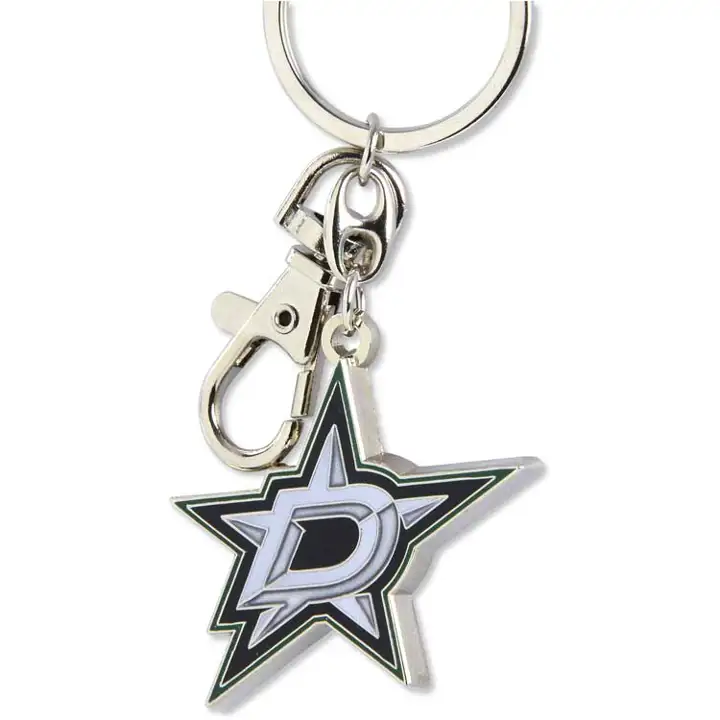 Porte-clés poids lourd STARS Aminco Nouveau logo arg/bla/noi