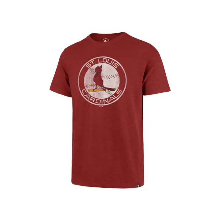 T-shirt à logo "Scrum" MLB STL Cards – Oiselet rouge