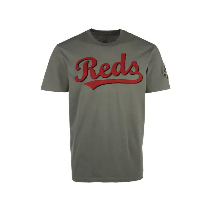 T-shirt basique gris MLB Fieldhouse Reds