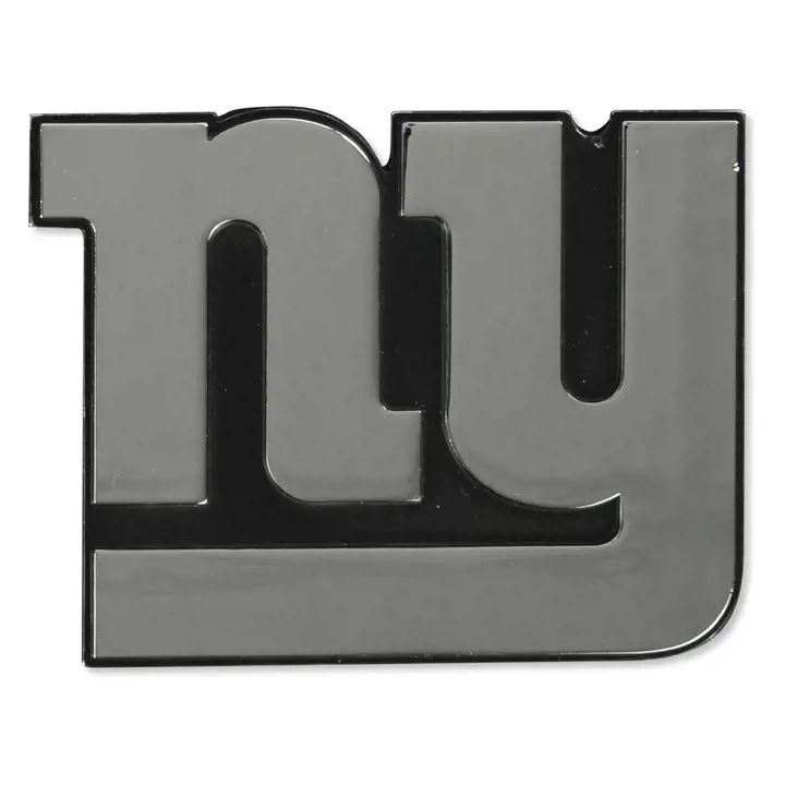 Emblème de voiture métallique NY Giants