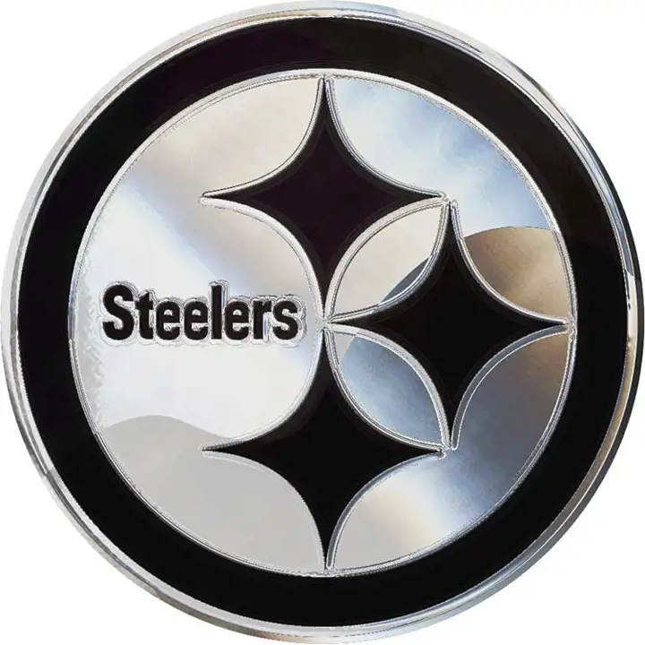 Emblème de voiture en métal STEELERS