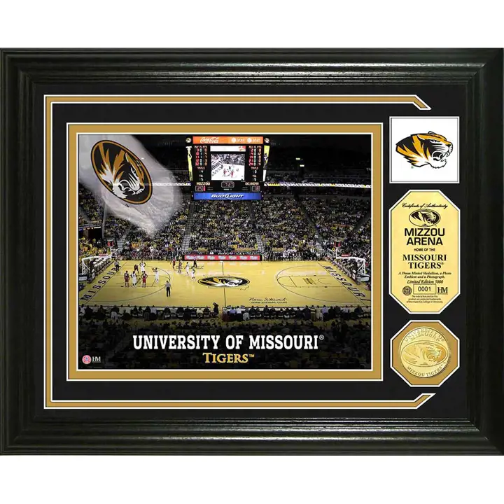 Missouri Photo Mint Coin - Bronze Mizzou Arena   noir/or