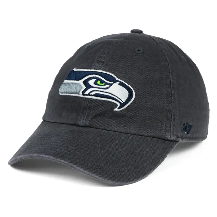 SEAHAWKS Clean Up NFL SEAHAWK Charcoal