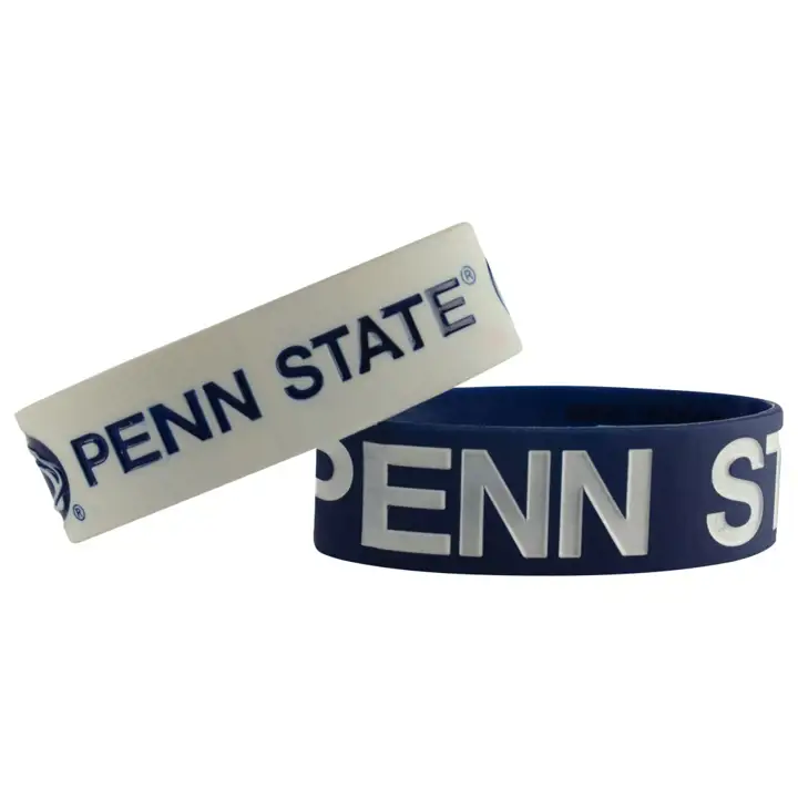 Lot de 2 bracelets larges Penn State Aminco