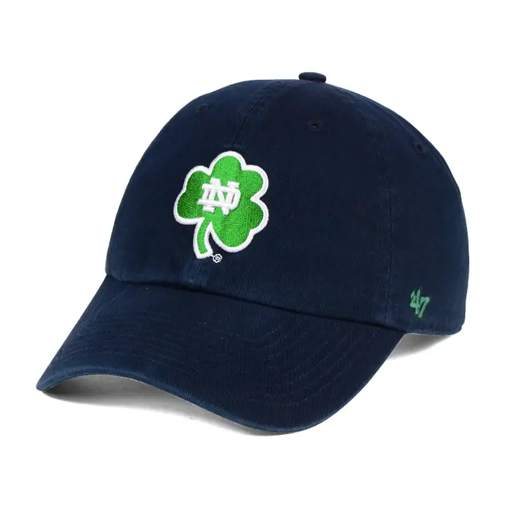 Nettoyage de Notre Dame - TRÈFLE NCAA marine