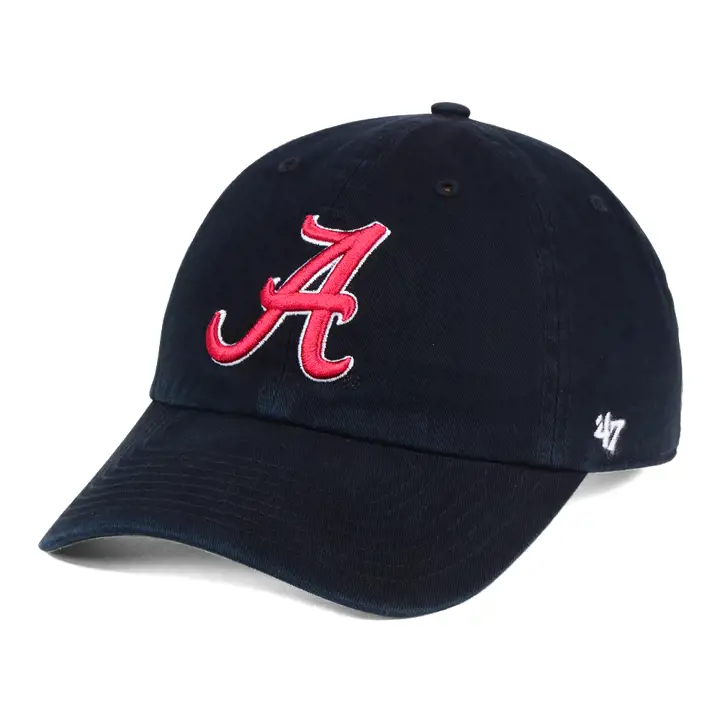 "Alabama Clean Up-NCAA « A » noir"