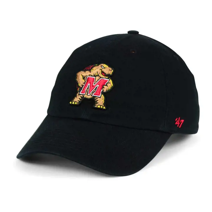 "Nettoyage du Maryland - NCAA TERP avec « M » noir"