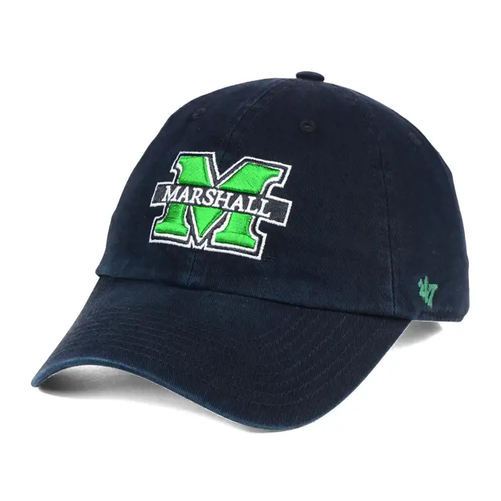 "Marshall Clean Up-NCAA « M » av. « Marshall » noir"