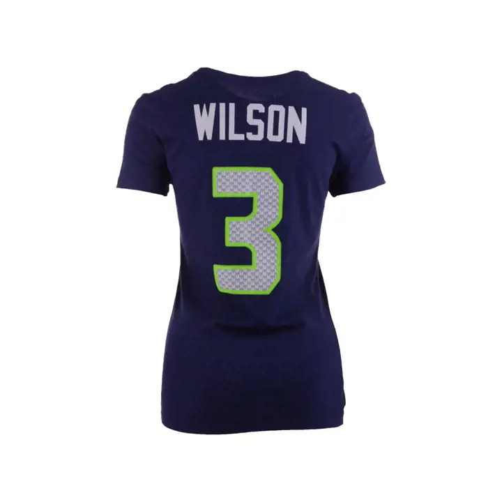 T-shirt NFL femme Seahawks Player Pride Russell Wilson #3
