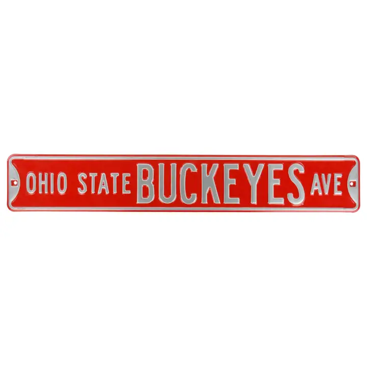 Pancarte de rue de l'équipe de l'Ohio State