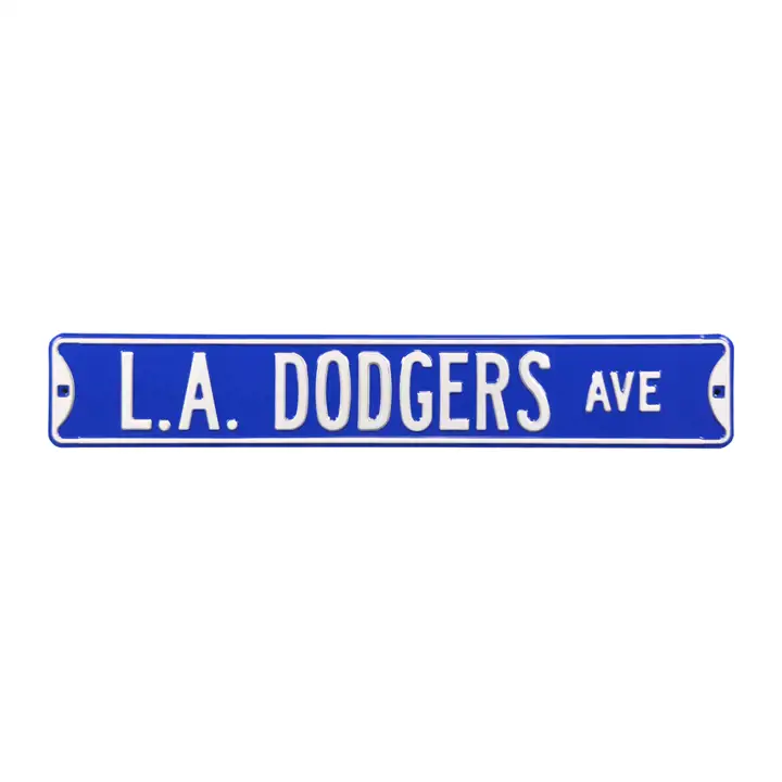 PANNEAU DE RUE ÉQUIPE DODGERS