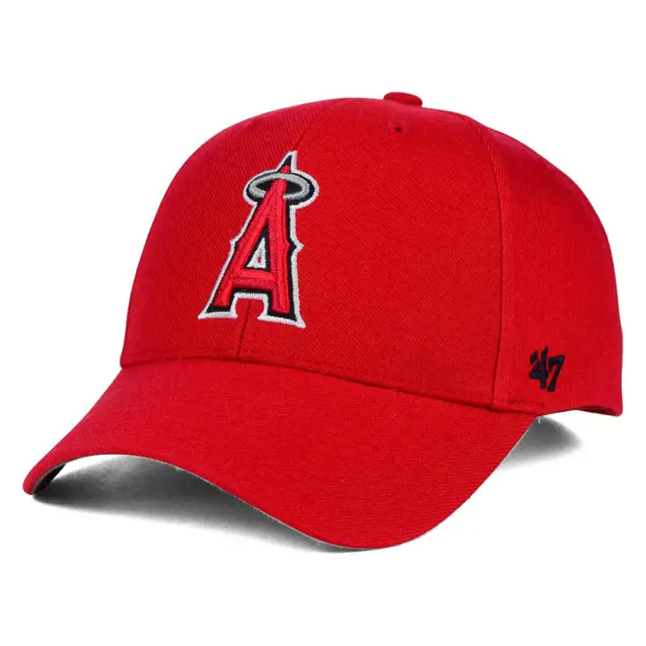 ANGELS MLB Casquette MVP Réplique de Terrain rouge