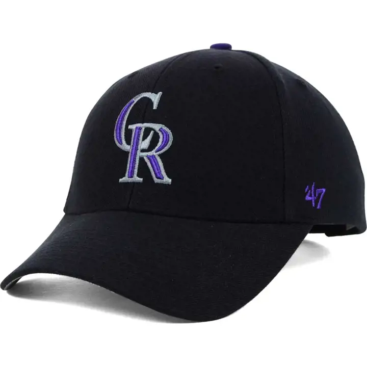 Rockies MLB On Field Replica MVP noir