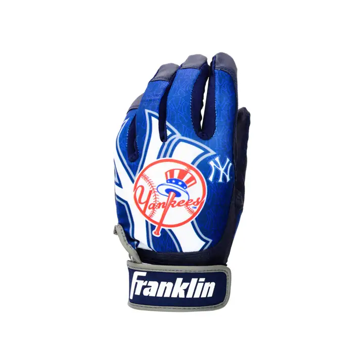 Gants de frappeur sublimés Yankees - Bleu marine junior