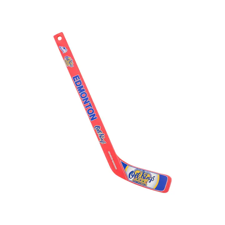 Mini-bâton de joueur en plastique Oil Kings – CA rouge