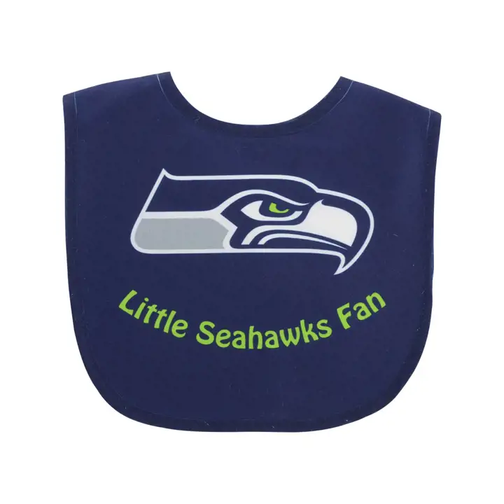 Bavoirs pression SEAHAWKS - Poly Pro bleu
