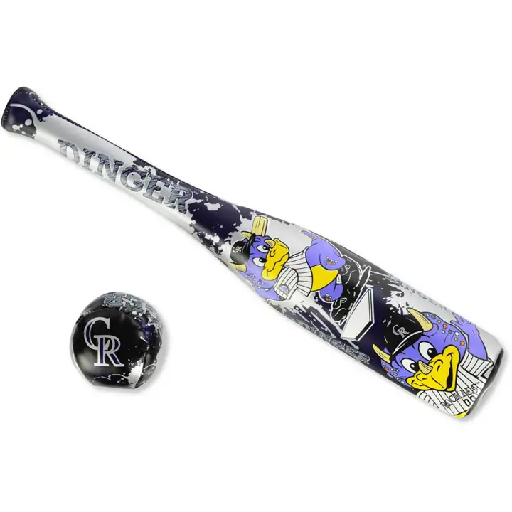 Ensemble batte et balle Rockies Softee Mini Slugger org