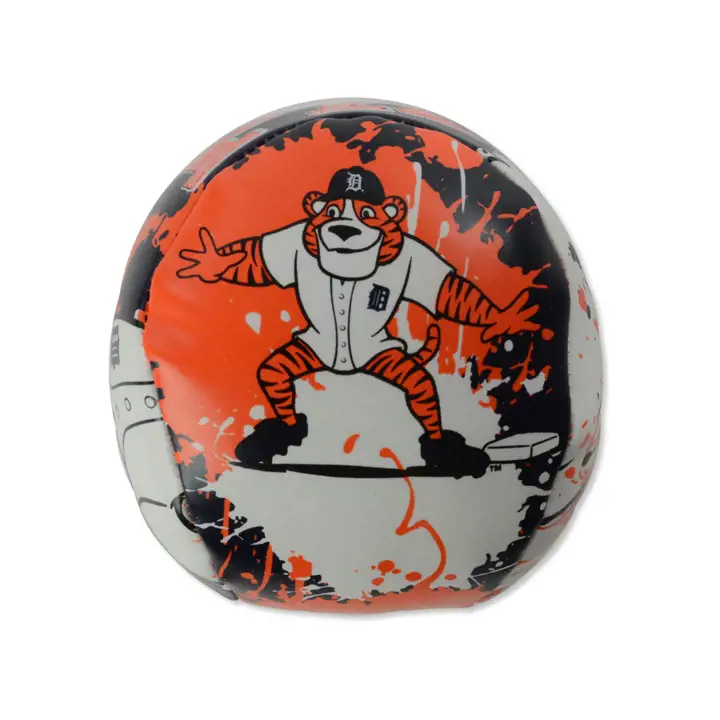 "Balle de baseball souple TIGERS Quick Toss 4 po marine"