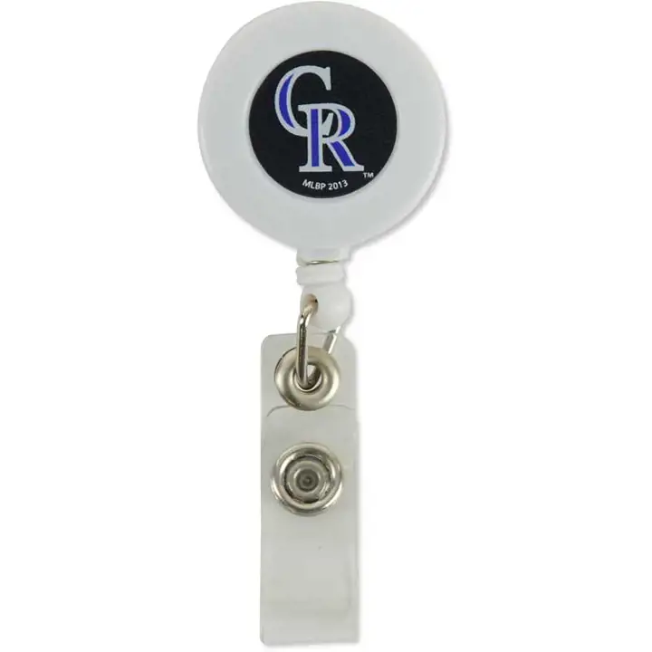 Enrouleur de badge Rockies noir