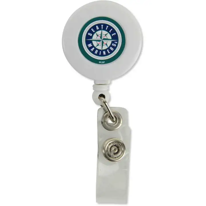 Insigne de marin rétractable blanc/marine