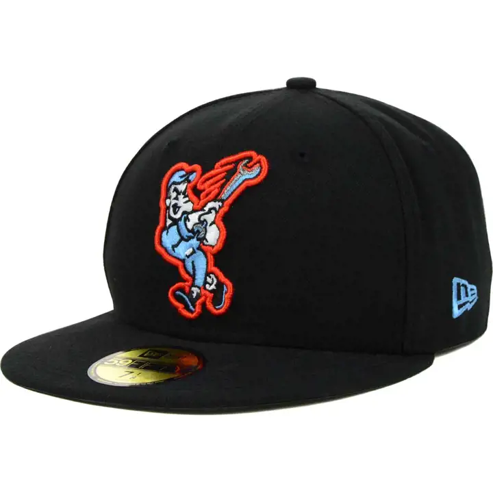 Casquette 5950 AC MiLB des 66ers, noire