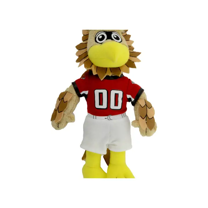 "Peluche mascotte FALCONS - Mascotte 8" - Freddie Falcon noir"