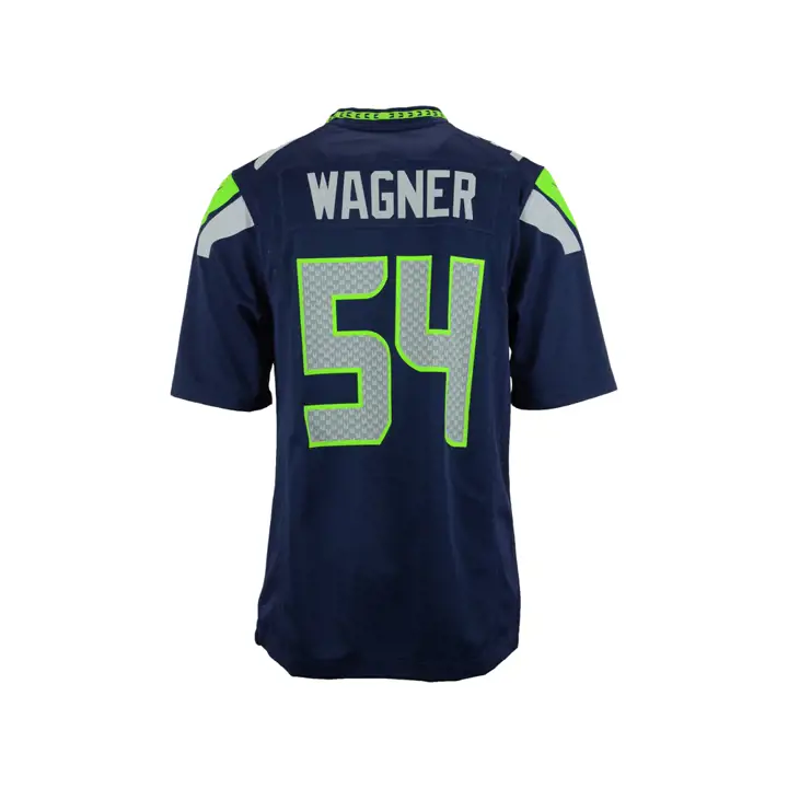 Maillot de match NFL SEAHAWKS Wagner bleu marine
