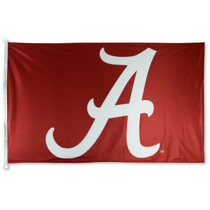 Drapeau de l'Alabama 3x5 Wincraft cramoisi