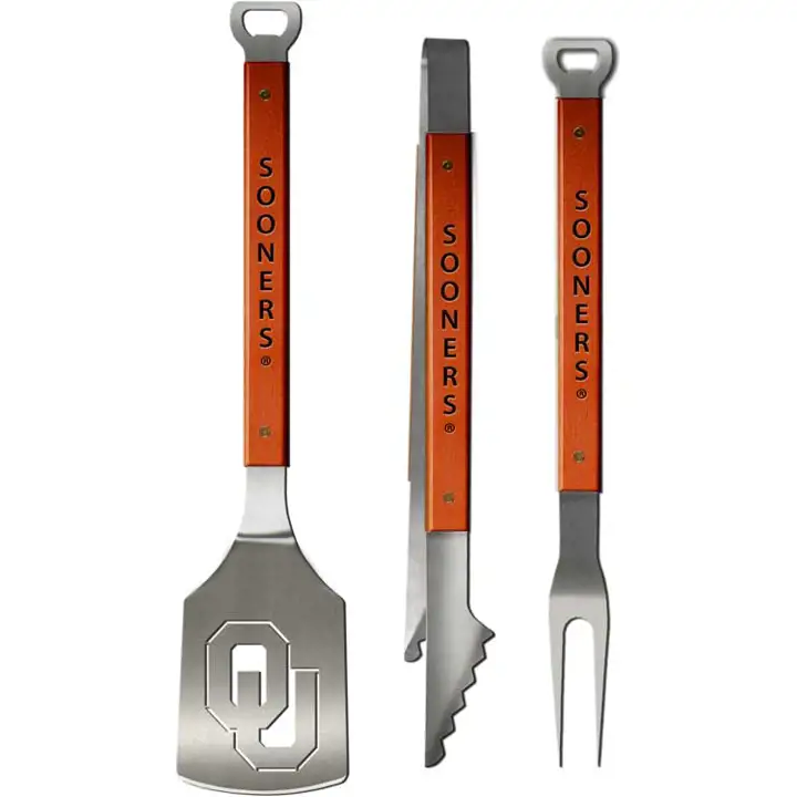Oklahoma Spatule de sport 3 pièces argent/brun