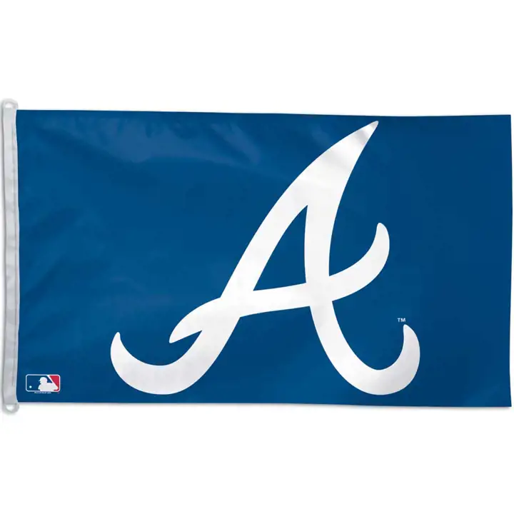 Drapeau BRAVES 3X5 Wincraft marine