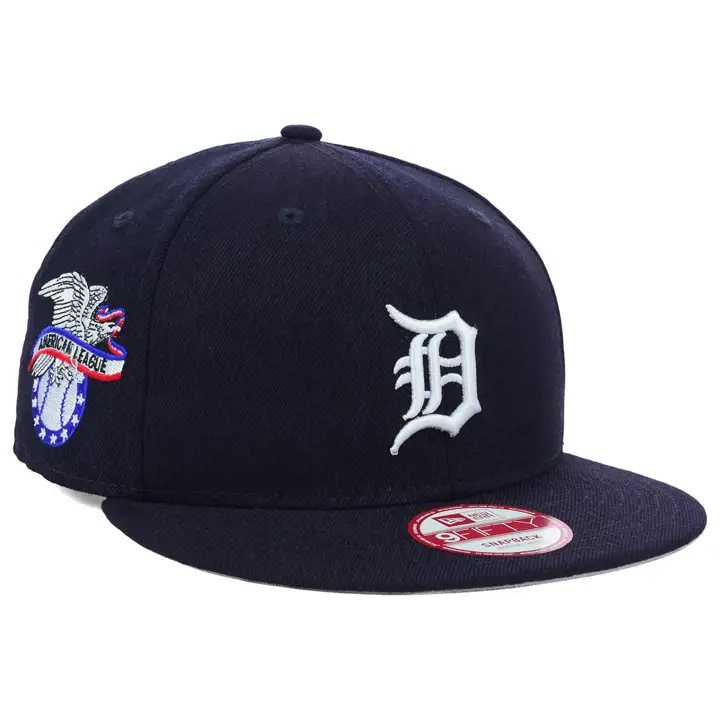 TIGERS MLB CASQUETTE SNAPBACK 2 TONS BLEU MARINE