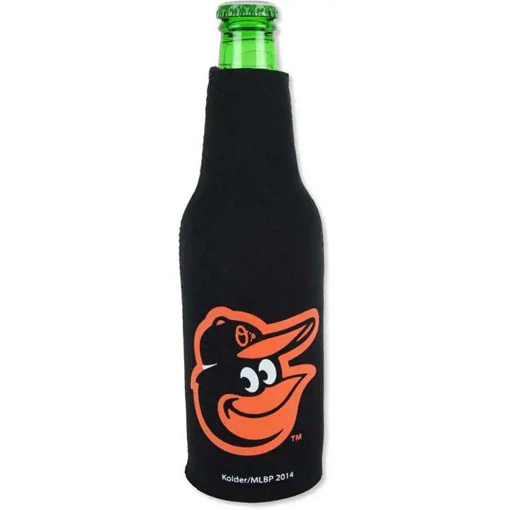 Pochette isotherme pour bouteille Orioles TÊTE D'OISEAU noir