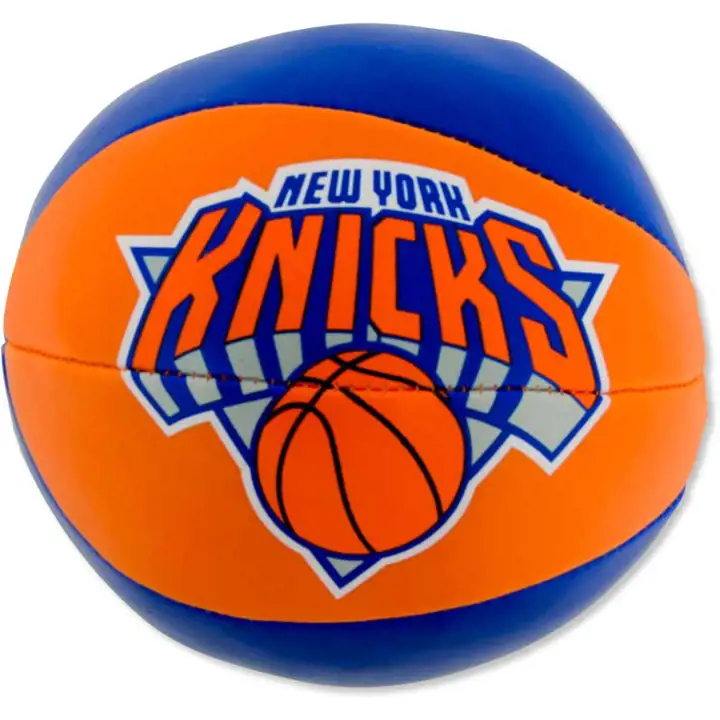"KNICKS Ballon de basket Softee Lancer Franc 4 po bleu"