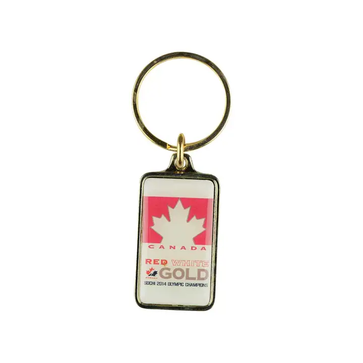 Porte-clés Équipe Canada - ÉVÉNEMENT - JO CA 2014 Or blc