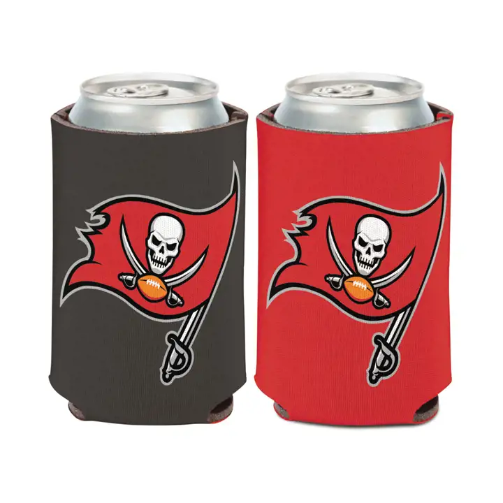 BUCCANEERS Porte-canette Nouveau drapeau rouge